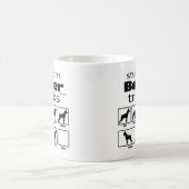 Stubborn Boxer Tricks Kaffeetasse (Mittel)