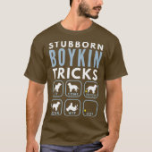 Stubborn Boykin Spaniertricks - Hundetraining T-Shirt (Vorderseite)