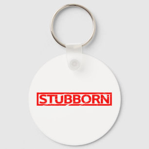 Stubborn-Briefmarke Schlüsselanhänger