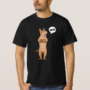 Stubborn-Carolina-Hund T-Shirt