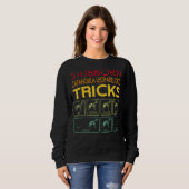 Stubborn Catahoula Leopard Dog Tricks Vintag Sweatshirt (Vorne ganz)
