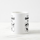 Stubborn Cocker Spaniel Tricks Kaffeetasse (Mittel)