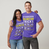 Stubborn-Dalmatiner-Tricks - Hundetraining T-Shirt (Unisex)