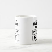 Stubborn Dalmatiner Tricks Kaffeetasse (Mittel)