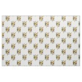 Stubborn-Esel Funny Maulle Stoff (Fat Quarter (45,7 x 55,9 cm))