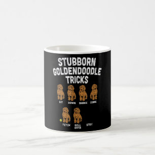 Stubborn Goldendoodle Tricks Funny Dog Trainer Mam Kaffeetasse