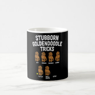 Stubborn Goldendoodle Tricks Funny Dog Trainer Mam Kaffeetasse
