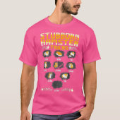 Stubborn Hamster Tricks Liebe Pets Funny Tshirt (Vorderseite)