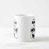 Stubborn Havanese Tricks Kaffeetasse (Mittel)