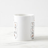 Stubborn Ibizan Hound Tricks Podenco Hundezucht Kaffeetasse (Mittel)