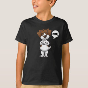 Stubborn Jack Russell Terrier Dog T-Shirt