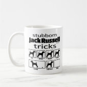 Stubborn Jack Russell Terrier Tricks Kaffeetasse (Links)