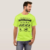 Stubborn Jack Russell Terrier Tricks T-Shirt (Vorne ganz)