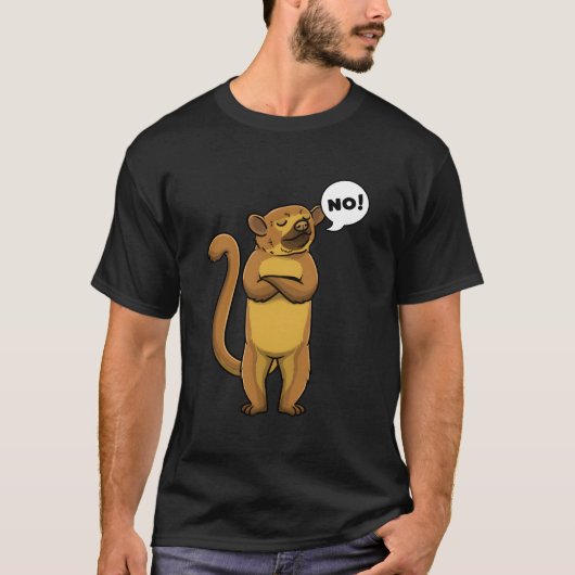 Stubborn Kinkajou T-Shirt (Vorderseite)