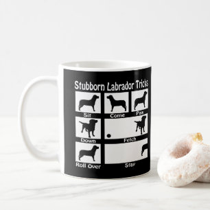 Stubborn Labrador Retriever Dog Tricks V2 Kaffeetasse