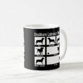 Stubborn Labrador Retriever Dog Tricks V2 Kaffeetasse (VorderseiteRechts)