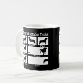 Stubborn Labrador Retriever Dog Tricks V2 Kaffeetasse (Vorderseite Links)