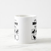 Stubborn Maltipoo Tricks Kaffeetasse (Mittel)