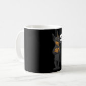 Stubborn Miniature Pinscher Kaffeetasse (Vorderseite Links)