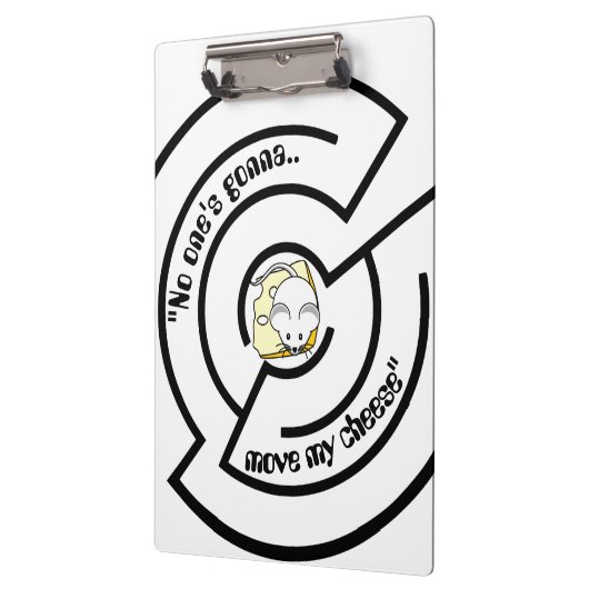 Stubborn Mouse Cheze Maze Klemmbrett (Links)