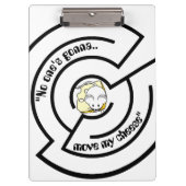 Stubborn Mouse Cheze Maze Klemmbrett (Vorderseite)