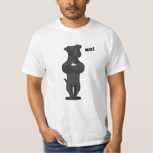 Stubborn Patterdale Terrier Dog lustig T-Shirt