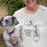 Stubborn Poodle Tricks Dog Apricot Red T-Shirt<br><div class="desc">This fun poodle shirt was created with digital art. To change the style of the shirt, choose More > under the Style option. You may change the text by writing your text the space provided under Personalize the template. You customize the text or alter the design by click to customize...</div>