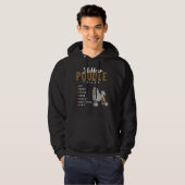Stubborn Poodle Tricks Hoodie (Vorne ganz)