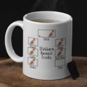 Stubborn Red Basenji Tricks Dog Tasse