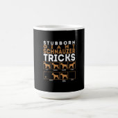 Stubborn Riesenschnauzer Dog Tricks Graphic Kaffeetasse (Mittel)