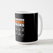 Stubborn Schnauzer Tricks Funny Schnauzer Geschenk Kaffeetasse (VorderseiteRechts)