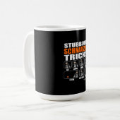 Stubborn Schnauzer Tricks Funny Schnauzer Geschenk Kaffeetasse (Vorderseite Links)