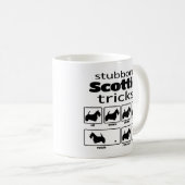 Stubborn Scottie Tricks Kaffeetasse (VorderseiteRechts)