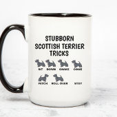 Stubborn Scottish Terrier Tricks , Funny Scottish Tasse