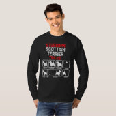 Stubborn Scottish Terrier Tricks T-Shirt (Vorne ganz)