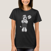 Stubborn Sheepadoodle Dog T-Shirt (Vorderseite)
