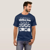 Stubborn Shiba Inu Tricks T-Shirt (Vorne ganz)