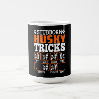 Stubborn Siberian Husky Tricks Funny Gift Kaffeetasse