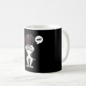 Stubborn Small Munsterlander Dog Kaffeetasse (VorderseiteRechts)