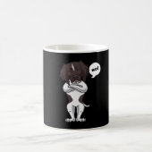 Stubborn Small Munsterlander Dog Kaffeetasse (Mittel)