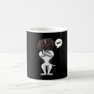 Stubborn Small Munsterlander Dog Kaffeetasse