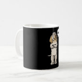 Stubborn Spinone Italiano Dog Kaffeetasse (Vorderseite Links)