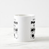Stubborn Spitz Tricks Kaffeetasse (Mittel)