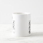 Stubborn Tri Basenji Tricks Hund Kaffeetasse (Mittel)