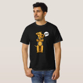 Stubborn Welsh Terrier Dog T-Shirt (Vorne ganz)