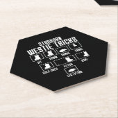 Stubborn West Highland White Terrier Tricks Untersetzer (angewinkelt)