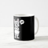 Stubborn Westie Hund witzig Kaffeetasse (VorderseiteRechts)