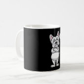 Stubborn Westie Hund witzig Kaffeetasse (Vorderseite Links)