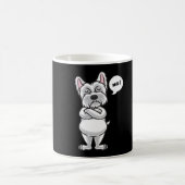 Stubborn Westie Hund witzig Kaffeetasse (Mittel)