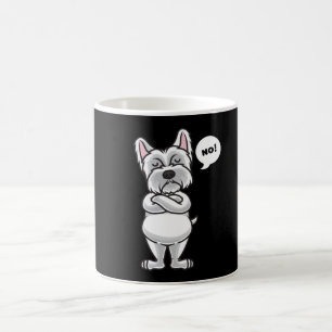 Stubborn Westie Hund witzig Kaffeetasse